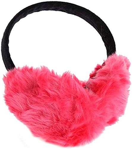 devil Women's and Girl's Faux Fur Winter Outdoor Accessory Foldable Ear Muffs (Pack of 1) (Red)-picture-29
