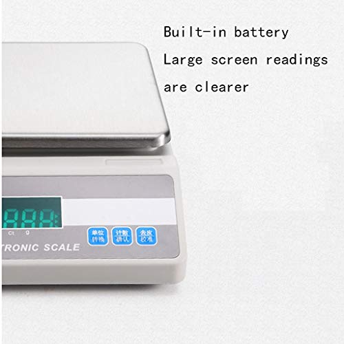 Báscula digital multifuncional LCD acero inoxidable 5kg precisión miniatura 3