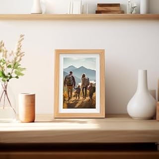 CONTINU.US 10.1” WiFi Digital Picture Frame | LCD Touch Screen, 32GB Storage, Smart Digital Photo Frame Display - Auto-Rotate Portrait and Landscape Frameo Electronic Frame - Instantly Share Memories