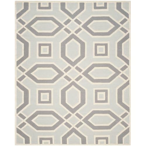 Image of Hand Tufted Wool Carpets Anti Shedding Rug Modern Carpets for Living Room Size 6x8 Feet