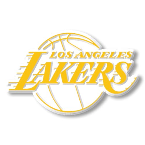Los Angeles Lakers Logo by Classic Magnets, 2" x 3.2", Collectible NBA Souvenirs and Gifts Made in The USA
