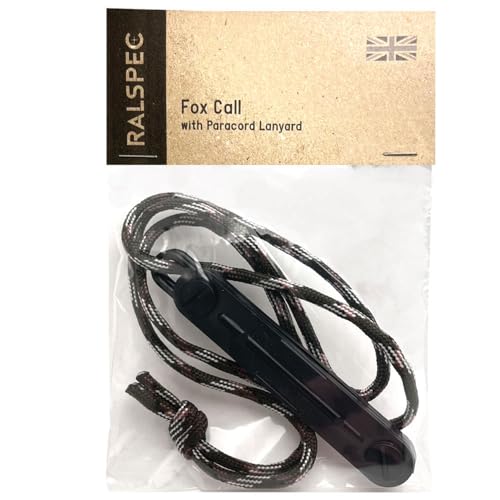 RALSPEC Fox Call with Paracord Lanyard Hunting Distress Predator Caller Whistle Squeaker Blaster Rabbit Shooting Lamping UK - Image 2