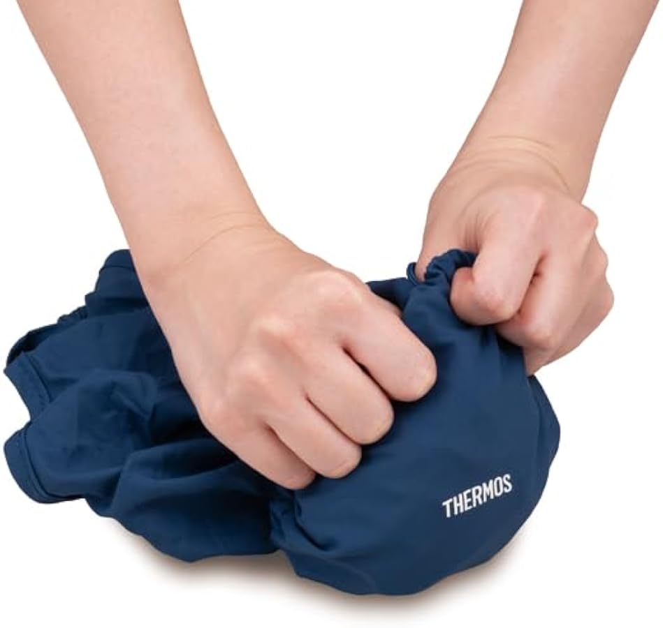 Amazon.co.jp: サーモス たたまず丸めるエコバッグ 18L ダークグレー