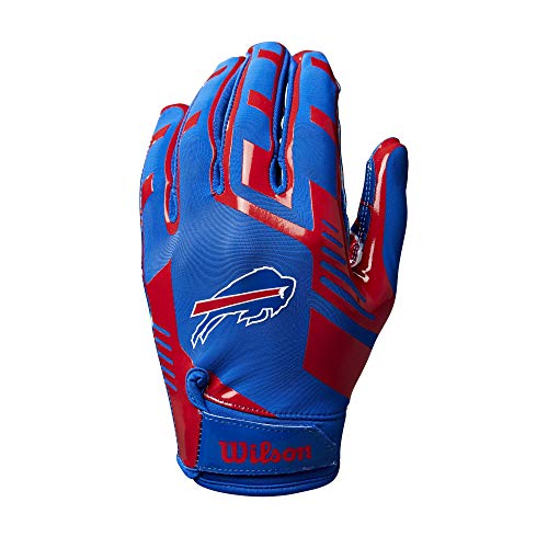 Image of Wilson NFL Stretch Fit Football Gloves - Youth and Adult Sizes