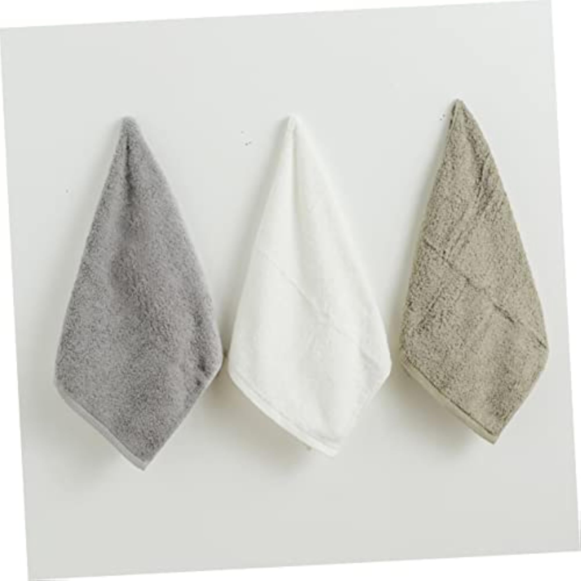 3 Pcs Cotton Face Towels for Bath and Workout