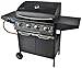 Produktbild ACTIVA Grill Gasgrill Grillwagen 5 Brenner (12,8 kW + 3,2 kW) BBQ Barbeque Gas-Grill mit Deckel