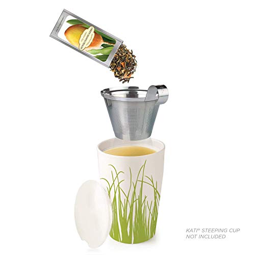 Image of Tea Forte Single Steeps Loose Leaf Tea Sampler, Assorted Variety Tea Box, 15 Single Serve Pouches (Assorted - Tea Tasting)
