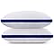 Hiimgo pillows 2 Pack Shredded Memory Foam Pillow for Comfortable Sleeping,Standard Size,Hypoallergenic and Cooling Bed Pillow, Machine Washable (48x74 cm, 1 Pair)