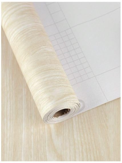 LIVECCOL Wall Paper/Wall Sticker Self Adhesive Wooden Wallpaper for Walls Living Room Bed Room Decoration Interior Exterior Easily Removable Furniture Make Over Dark (2X20 FEET, ASH WOOD) (B0D9DKGL4Y) Amazon Price History, Amazon Price Tracker