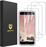 【Perfekte Passform für iPhone SE 2022/SE 2020/iPhone 8/7】3er-Pack 9H-Displayschutz aus gehärtetem Glas, exklusiv entwickelt für Apple iPhone SE 2022/SE 2020/iPhone 8/7 4,7“. Bitte beachten Sie: [Unsere bruchsichere Displayschutzfolie ist so konzipiert, dass sie etwas kleiner ist als der eigentliche Bildschirm. Sie hat ein Design mit offenen Kanten], sodass diese Displayschutzfolie aus gehärtetem Glas weder Face ID noch die Funktion der Frontkamera beeinträchtigt Es ist hüllenfreundlich und verhindert Blasenbildung und Abblättern an den Rändern.