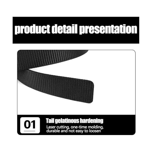 Belt Men's Outdoor Nylon Buckle Belt Student Training Overalls Belt2