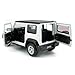 1:24 Scale 2021 Jimny SUV Model Toy Car Metal Diecast Toy Vehicle, Doors Open, Light Sound, Pull Back, Toys for Boys Kids Gifts, Men Collection, Home Office Décor, White