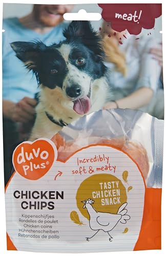 Produktbild von DUVO Meat Chips DE Pollo - 80 g