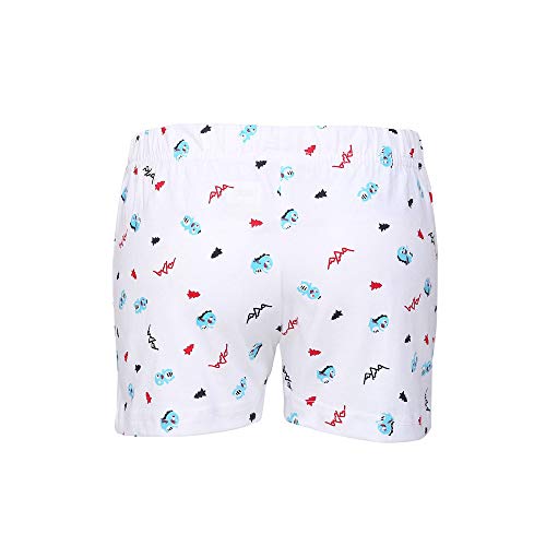 Image of Life by Shoppers Stop Boys Printed and Solid Shorts - Pack of 3