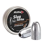 Rifle Heavy Hollow Point Slug Air Gun Pellets | .25 Caliber | 6.35 mm | 45.98 gr | Slug Designed for Target Shooting and Hunting | 125 Count