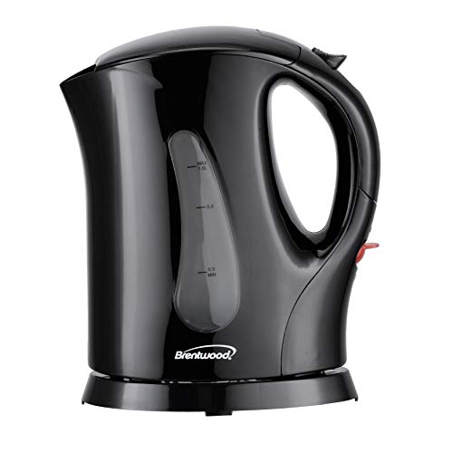 Tetera eléctrica inalámbrica Brentwood 1 litro negra miniatura 1