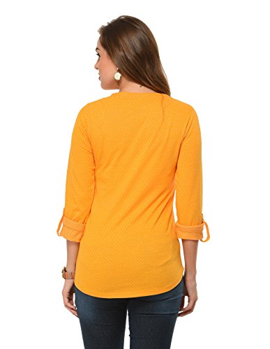 Image of Frenchtrendz Women'sCotton Poly Top(XS-4XL)