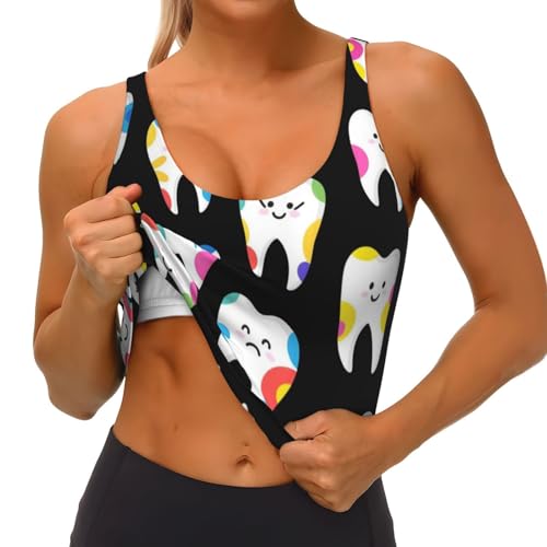 Women Girls Cozy Yoga Bra Athletic Tank Tops for Gym Running4