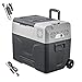 LYZL 50L Auto del Dispositivo di Raffreddamento Congelatore del compressore, Borsa Termica Frigo Camping Camion 12V / 24V / 220V, con Intelligent Temperature Control, Mute, Picnic per Travel