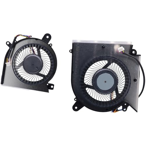 Deal4GO CPU & GPU Graphics Cooling Fan Replacement for MSI GF66 GL66 GF76 GL76 WF76 MS-1541 MS-1583 MS-1584 MS-17L1 MS-17L4