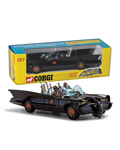 Corgi Batman: Na-na-na-Batman È l’eroe che CORGI merita Il Cavaliere Oscuro è arrivato da Gotham con una gamma di modellini di Batmobile per la tua collezione di modellini pressofusi