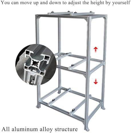Air Conditioner Floor Stand,Heavy Duty Outdoor Air Conditioner Mounting Bracket - Double Layer Floor Stand for Mini Split Condenser Support, Durable Ground Mount System for Maximum Stability — 사진 3