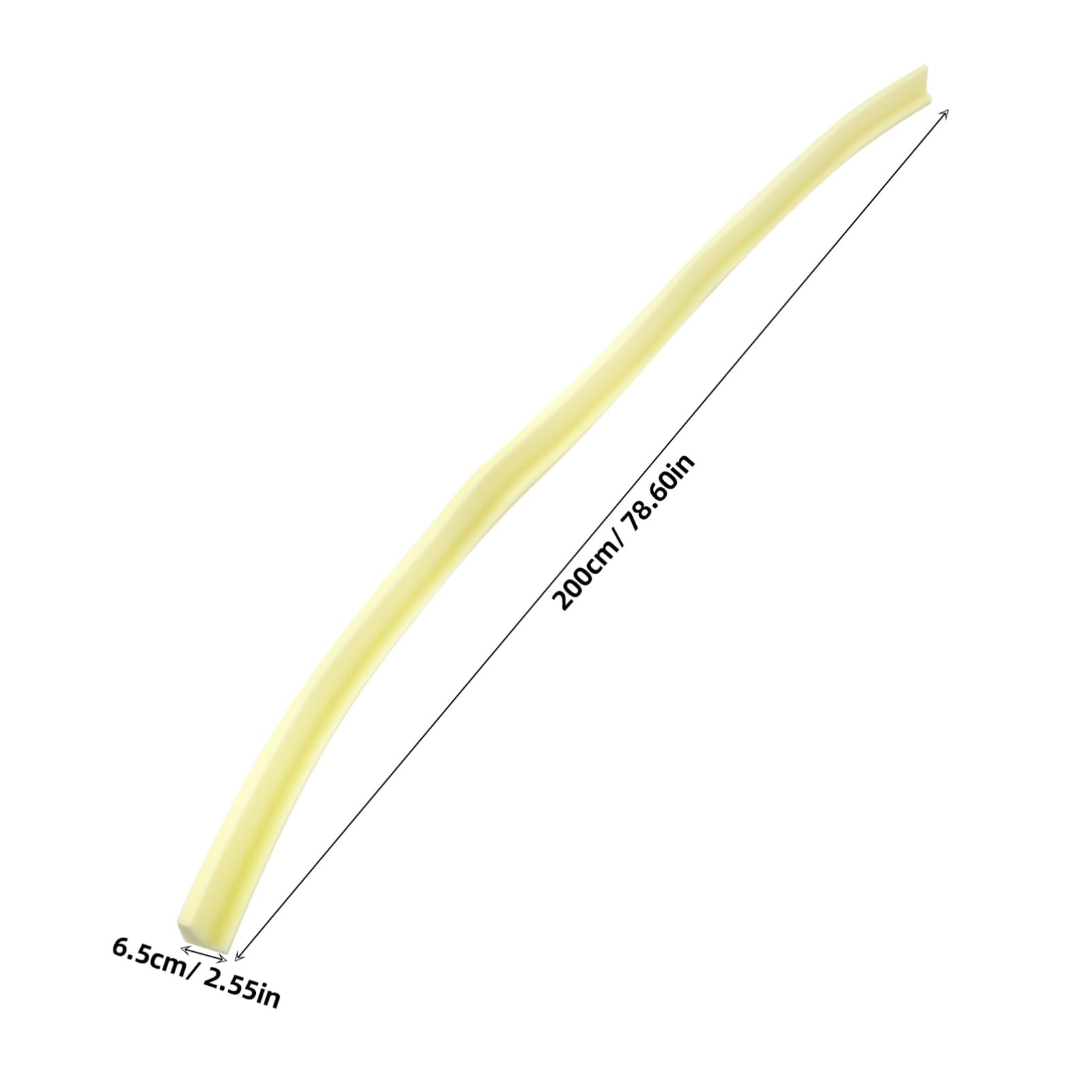 SOLUSTRE Bed Gap Stuffing Sponge Wedge Pillow Bed Pillow Wedge for Headboard Gap Wedge Headboard Pillow Headboard Space Filler Bed Gap Filler for Bed Headboard Gap Filler King Yellow