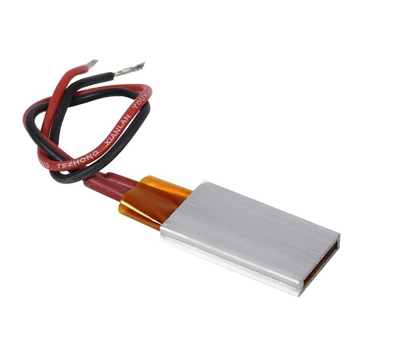 12V PTC Heater Heating Element Hair Dryer Accessories Curlers Heater 220ºC Air Heater - 30 Watt