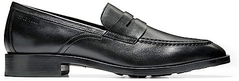Cole Haan Men's Hawthorne Penny Loafer, Black, 10.5 | Image 1