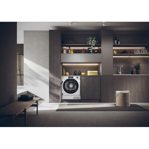 HDBIH7A2TBEX Series 4 Integrated Heat Pump Tumble Dryer, 7kg, WiFi Enabled, Built-In, Energy Efficient, Sensor Drying, Quiet Operation, White - Image 8