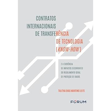 Capa do livro Contratos Internacionais de Transferência de Tecnologia ( Know-How): Existência de Impactos Decorrentes do Regulamento Geral de Proteção de Dados