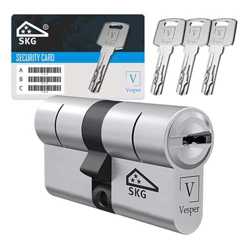 Vesper Extreme SKG3*** - Schließzylinder gleichschließend konfigurierbar - 14 Zylinder individuell zusammenstellen - Profilzylinder Set mit gleichen Schlüsseln - Gleichschließende Zylinder