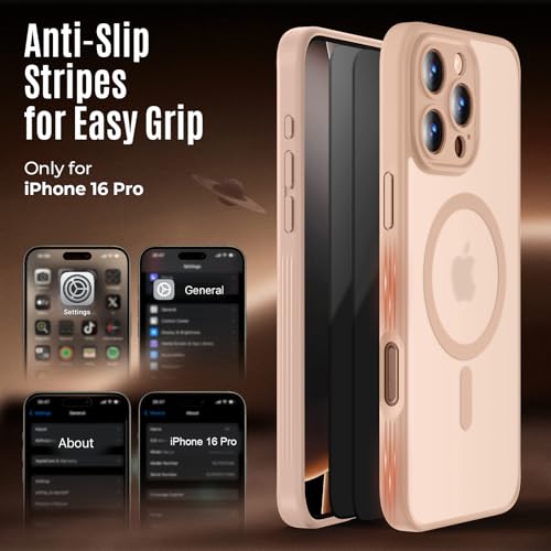 Image of Symcele Designed for iPhone 16 Pro Case, Light Brown