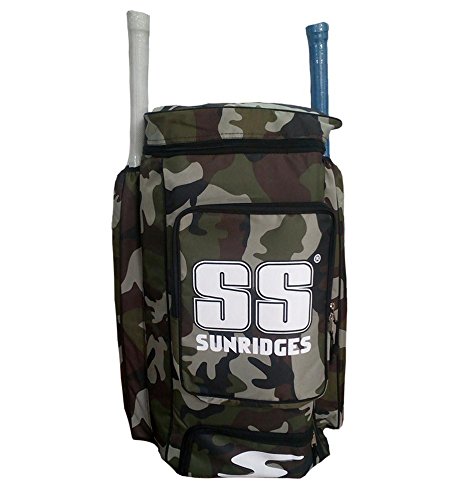 Ss Premium Camo Duffle Cricket Kit Bag - Camo Green #TOP1