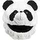 Omoojee Motorradhelmbezug, lustige Helmdekoration, lustige Fahrten und Geschenke (Plüschtier, Panda)