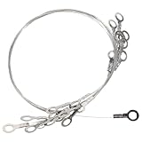 LOPUNER 12 Stück Edelstahl Kuchendraht Kuchenschneiderdrähte Ersatz Drähte zum Nivellieren und...