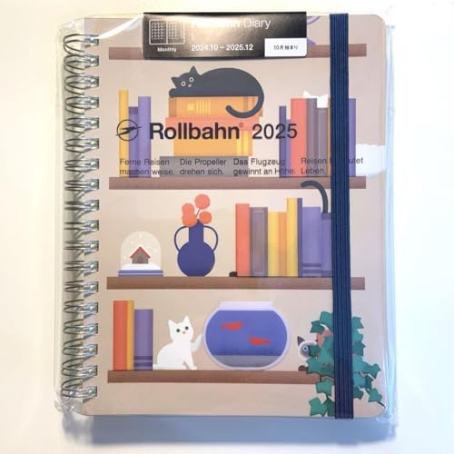 Rolburn Diary Large Cachet Cat