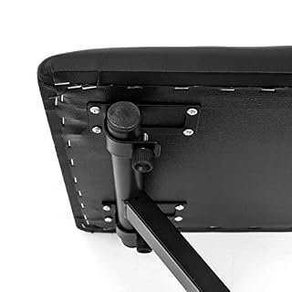 CASCHA Banc de Clavier réglable en Hauteur I Tabouret de Piano Pliable I Banc de Piano rembourré & Facile à Nettoyer I recouvert de Simili Cuir Noir Mat - Les Beatles, Paul McCartney, John Lennon, RIngo Starr, George Harrison CASCHA Banc de Clavier réglable en Hauteur I Tabouret de Piano Pliable I Banc de Piano rembourré & Facile à Nettoyer I recouvert de Simili Cuir Noir Mat – Image 4