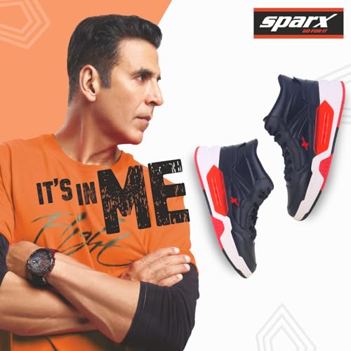 SPARX SM-1025 Men's Red Casual Shoes - Image 5