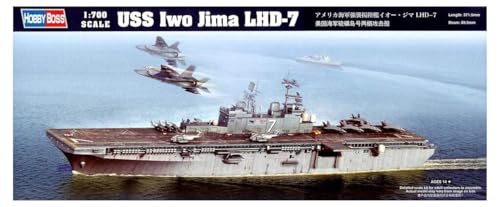 Amazon.com: Hobby Boss USS Iwo Jima LHD-7 Assault Ship Model 
