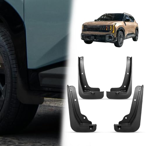 Image of Mud Flaps Splash Guards for 2027 Kia Seltos (Not Fit for X-line S and X-line SX), Durable ABS Mud Guards, Protects Against Mud, Rocks, and Debris, 2027 Kia Seltos Accessories (4PCS)