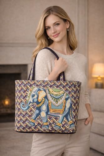 Image of Designer Elephant Handbag for Women Stylish Big Hand Bag for Women Shoulder Hand Bag for Office Use