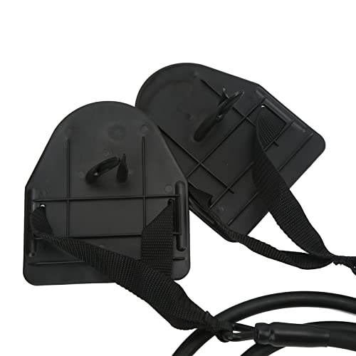 Entrenador de fuerza para brazos de natación Tyenaza con bandas elásticas de látex negro miniatura 5