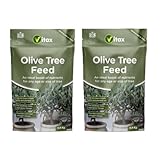 2 x Olive Tree Feed 900g Pouches | Organic-based feed for healthier trees | Specially tailored nutrient mix