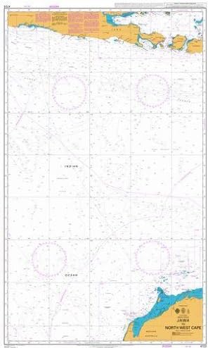 UKHO BA Chart 4723: Indian Ocean, Jawa to North West Cape.