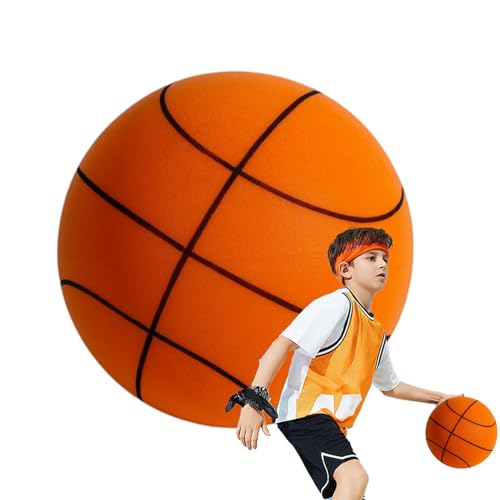 Generisch Leiser Springender Basketball Größe 3/5/7, 2025 Neuest Silent Basketball, MiniBasketball Lautloser Für Den Innenbereich, Ball Mit Hoher Dichte Indoor Sports Training Toy