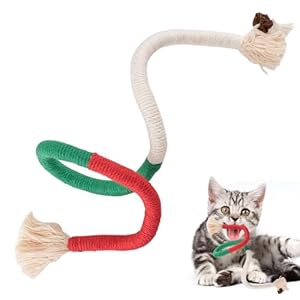 Katzenminze Stick, Katzensticks, Katzenspielzeug Beißseil, Katzen Kausticks, Interaktives Kauspielzeug Katze für Katzen Zahnpflege und Gegen Mundgeruch
