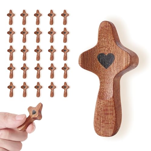 FOFOWHAT Cross My Heart, Encouragement Gift, Relieve Anxiety Comf...
