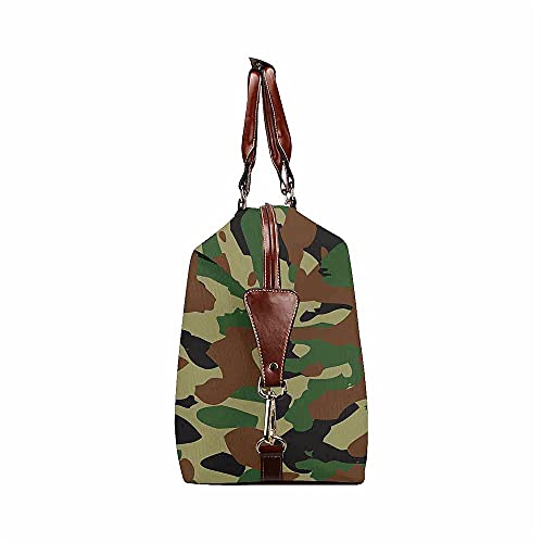 Duffel Weekender Overnight Travel Carry on Bags with Pocket Camo Gym Tote Workout Bag for Women3