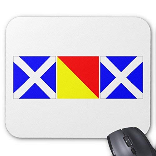 Preisvergleich Produktbild Mauspads Mutter in Seecode-Flaggen Mausmatte